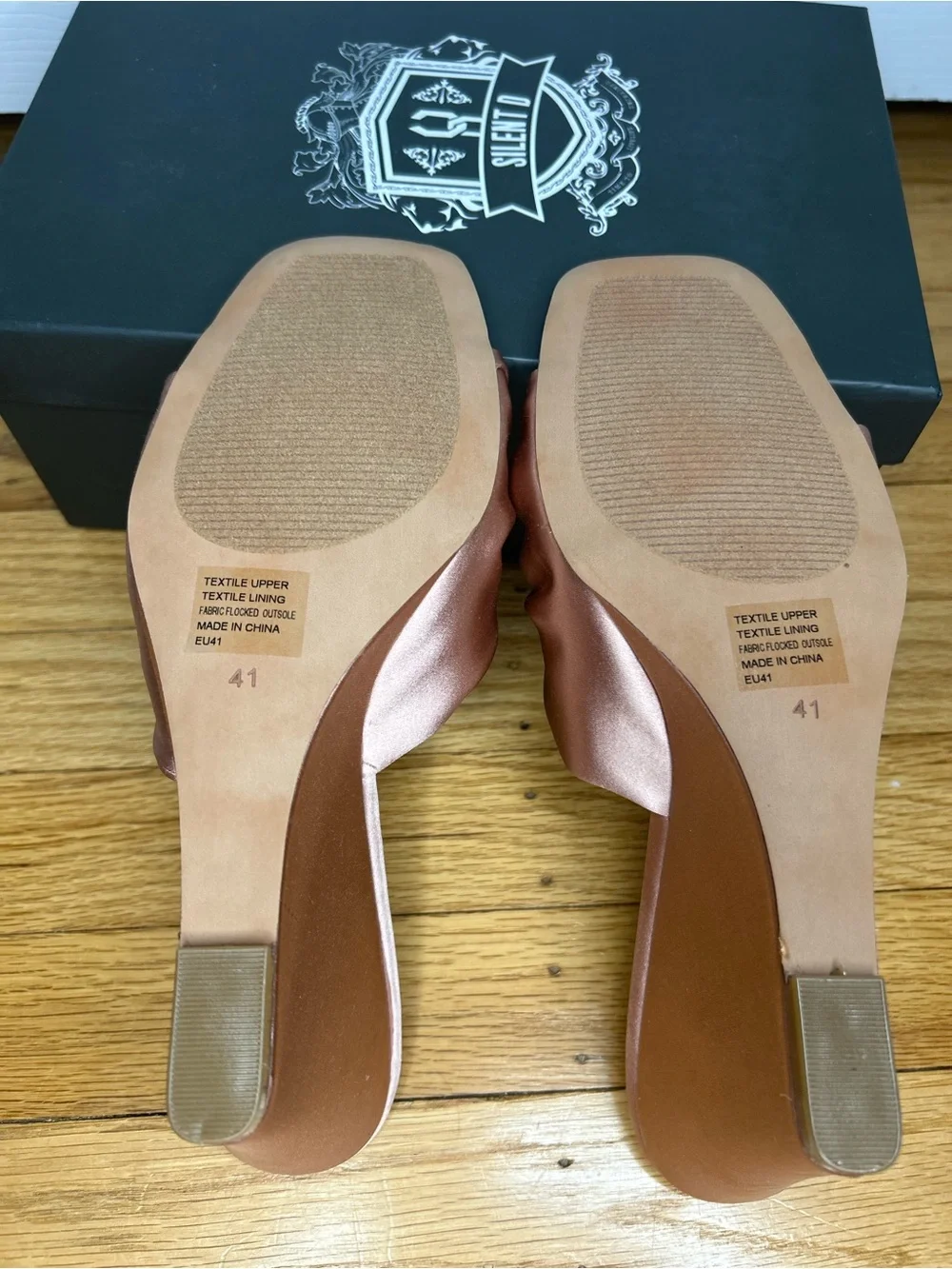 Silent D Katia Wedges Satin